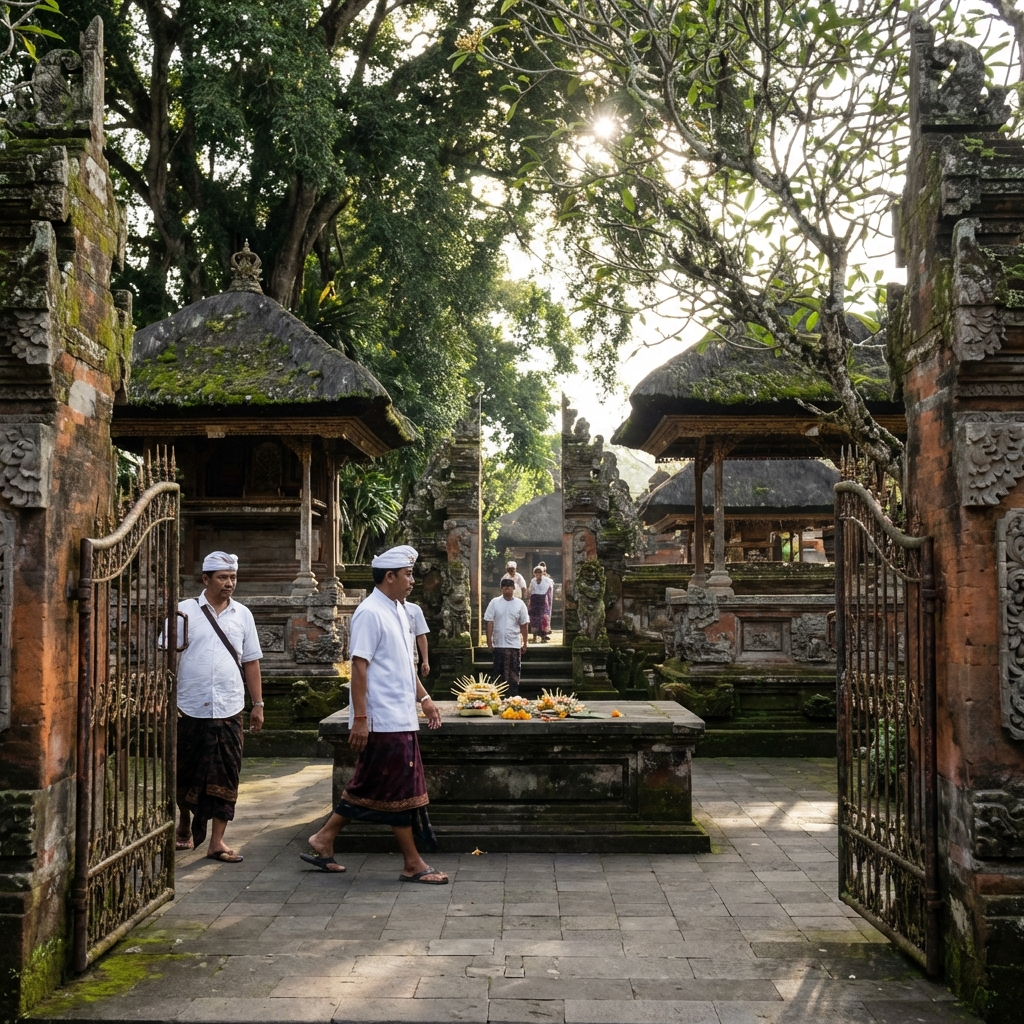 Ceremonial courtyard