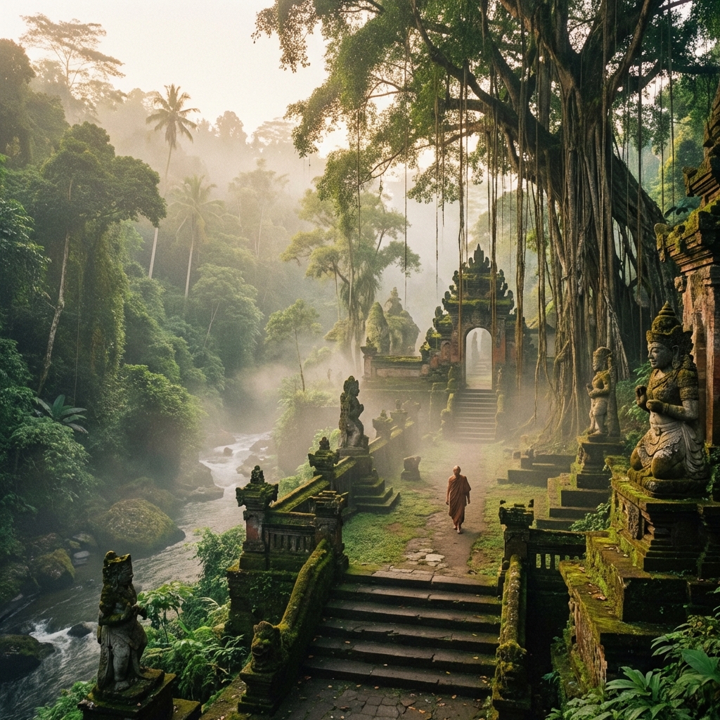 Water Blessing at Ancestral Ruins