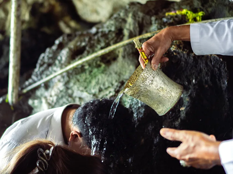 Sacred Cave Purification Journey, South Bali