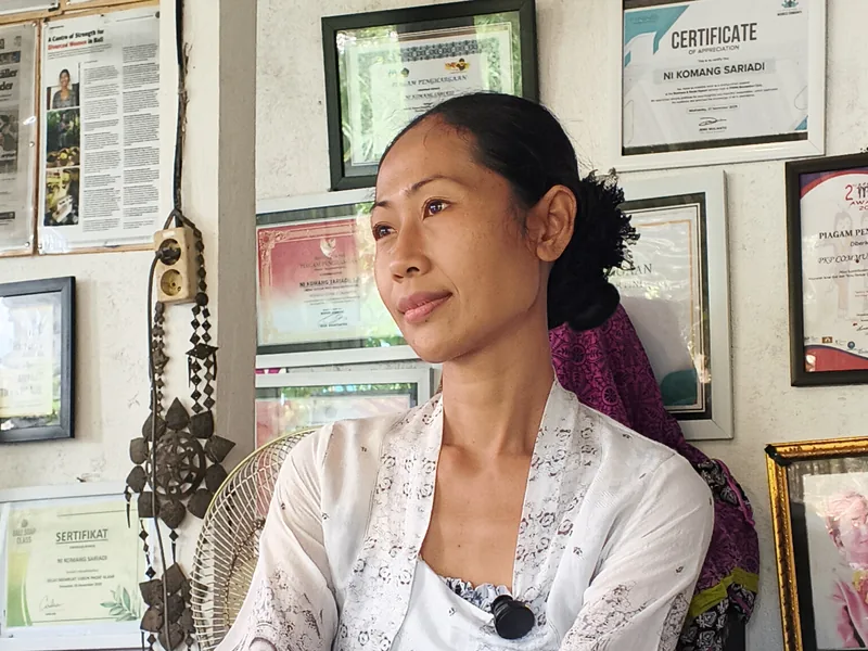 Women of Bali Leading Change – Ibu Sari Pollen, Puhu, Gianyar