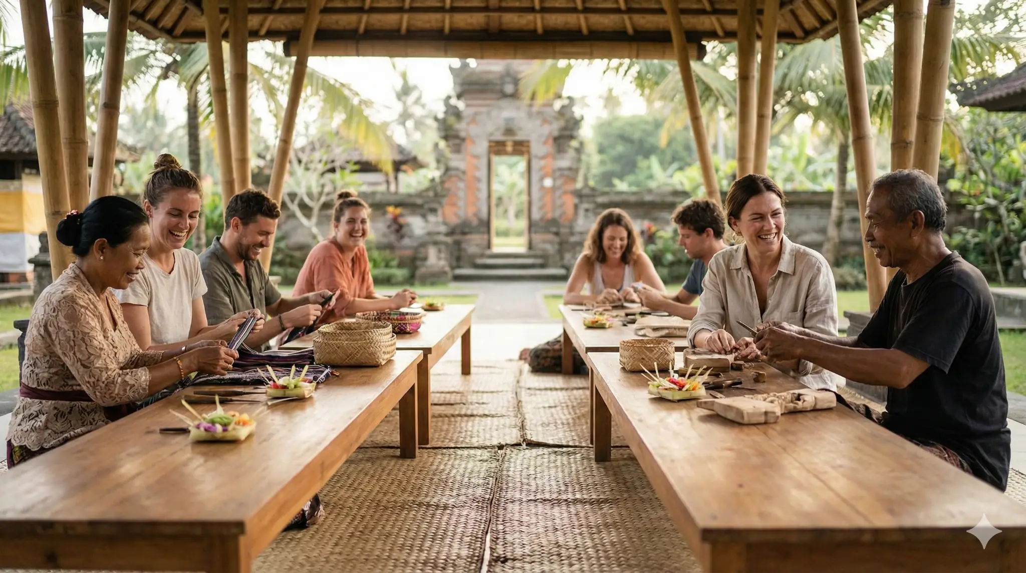 Bali purposeful journey - rice terrace landscape
