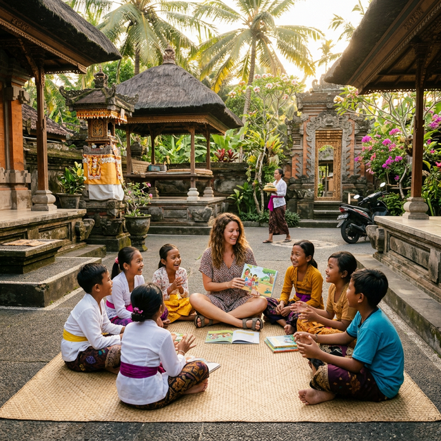 Education Journey to Aan Village