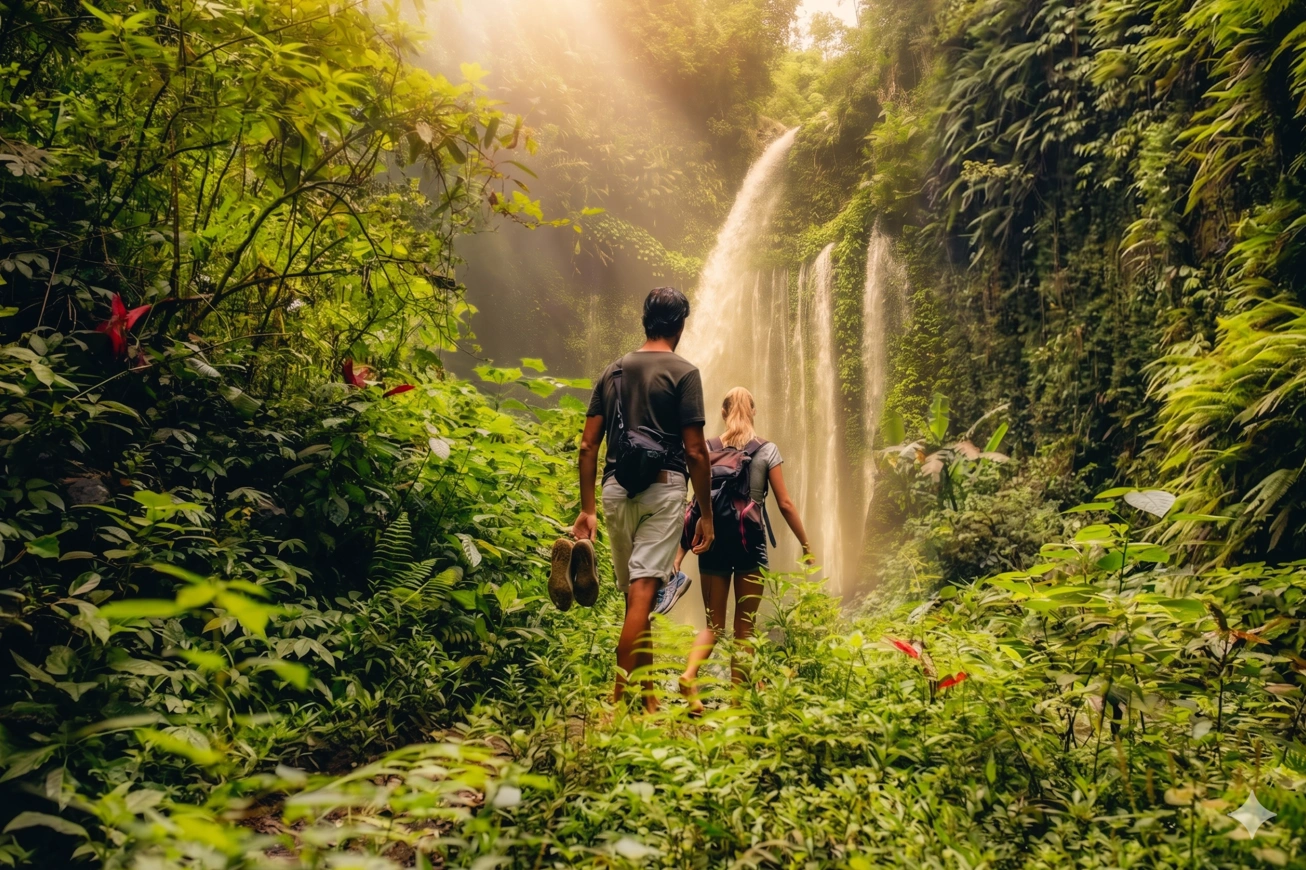 Zen Trekking and Waterfall Discovery