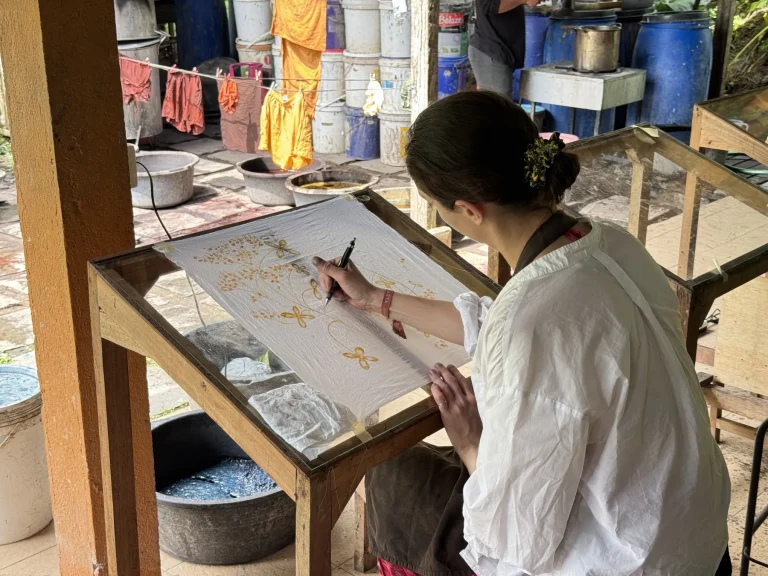 Lontar: Learning to Write on Palm Leaves in Bali